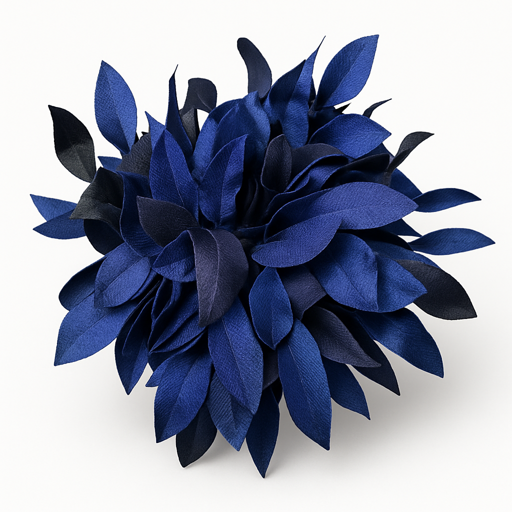 Royal Blue Pony Petal Scrunchie
