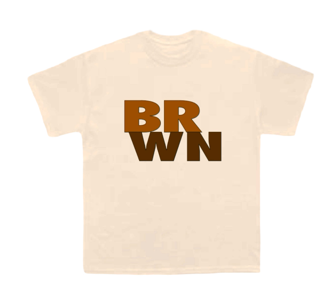 STANDARD BRWN SIGNATURE TEE