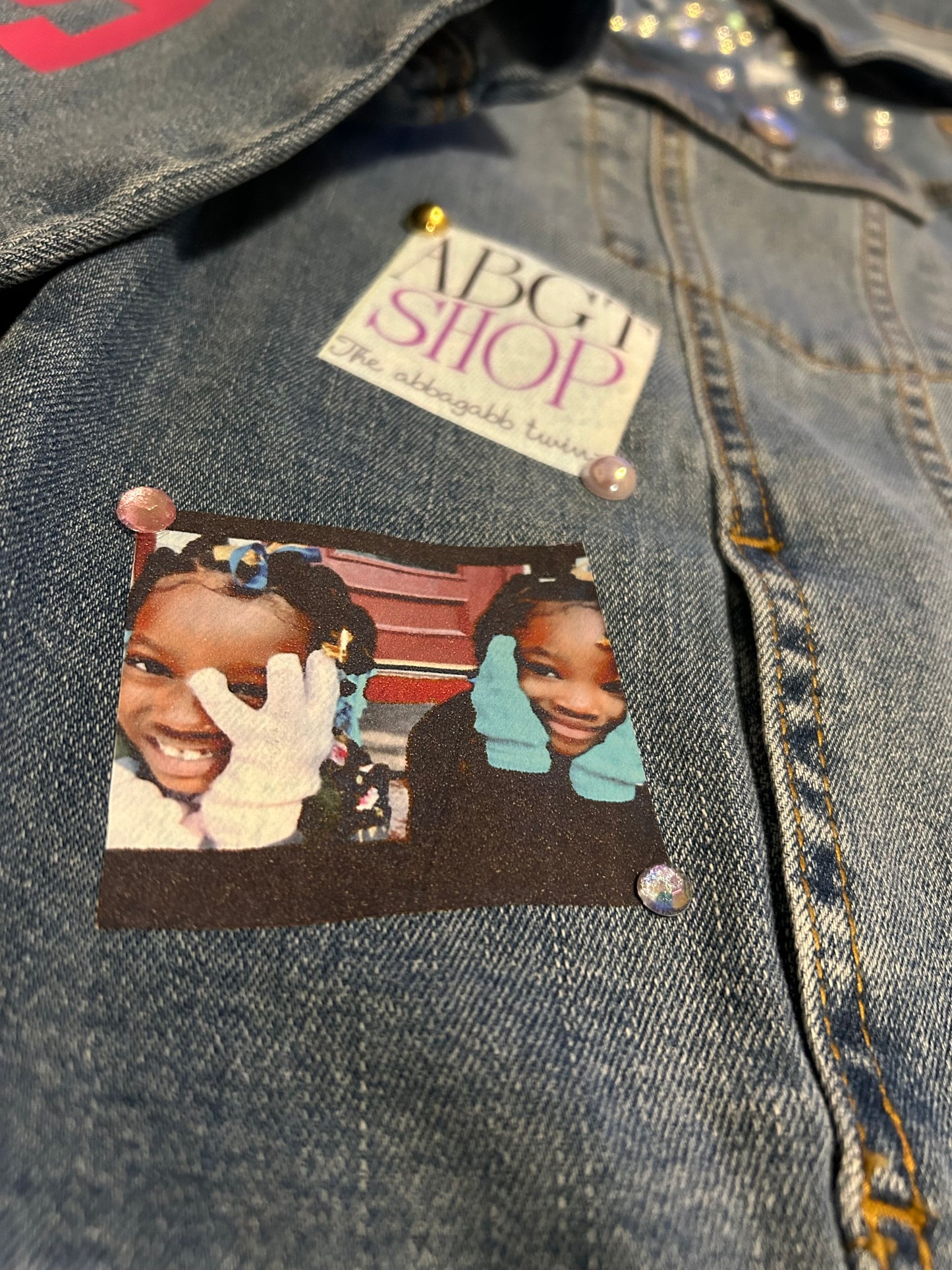 REP YOUR BIZ DENIM JACKET
