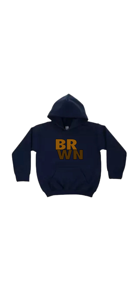 STANDARD BRWN SIGNATURE HOODIE