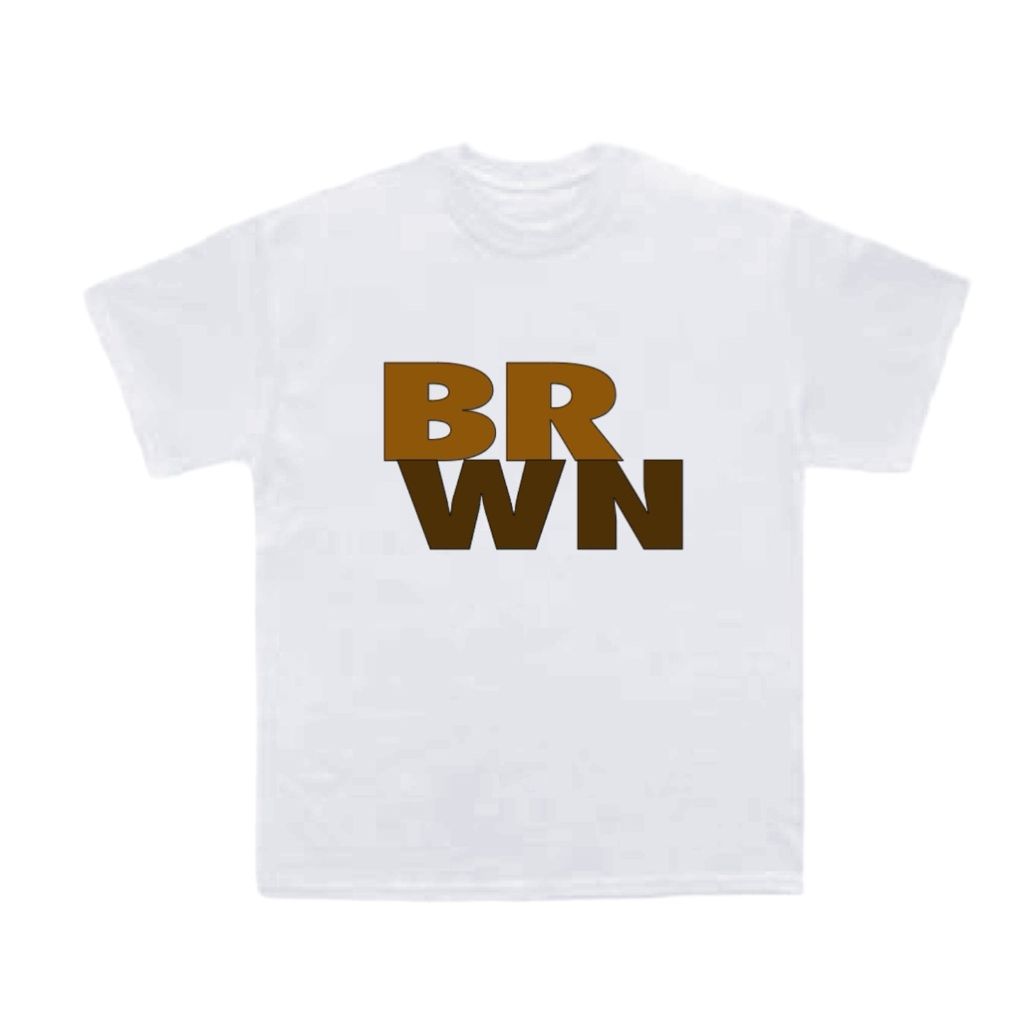 STANDARD BRWN SIGNATURE TEE
