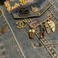 REP YOUR BIZ DENIM JACKET