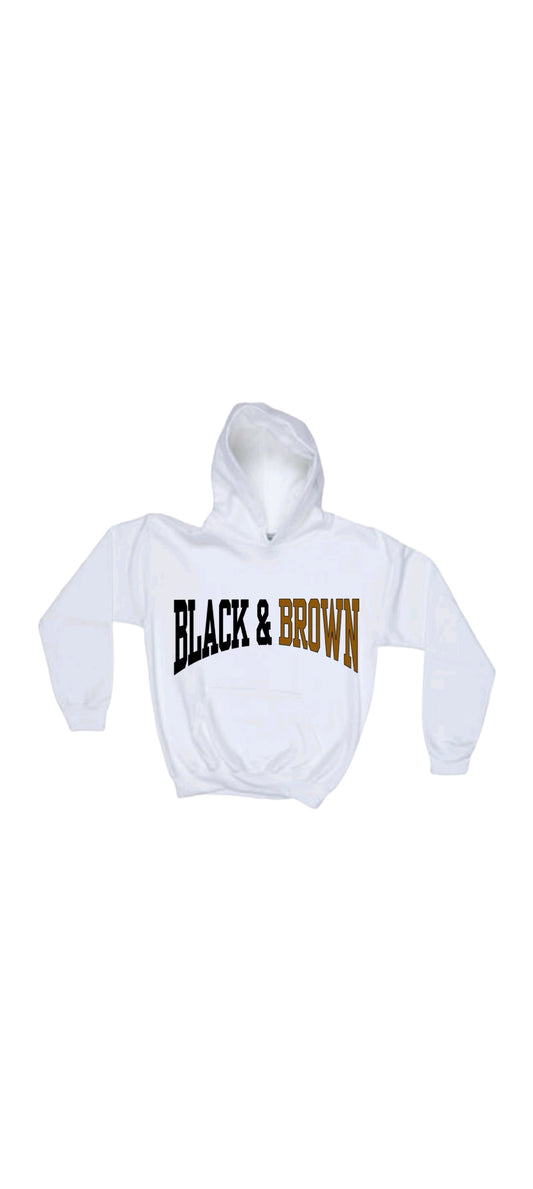 BLCK & BRWN UNIVERSITY HOODIE