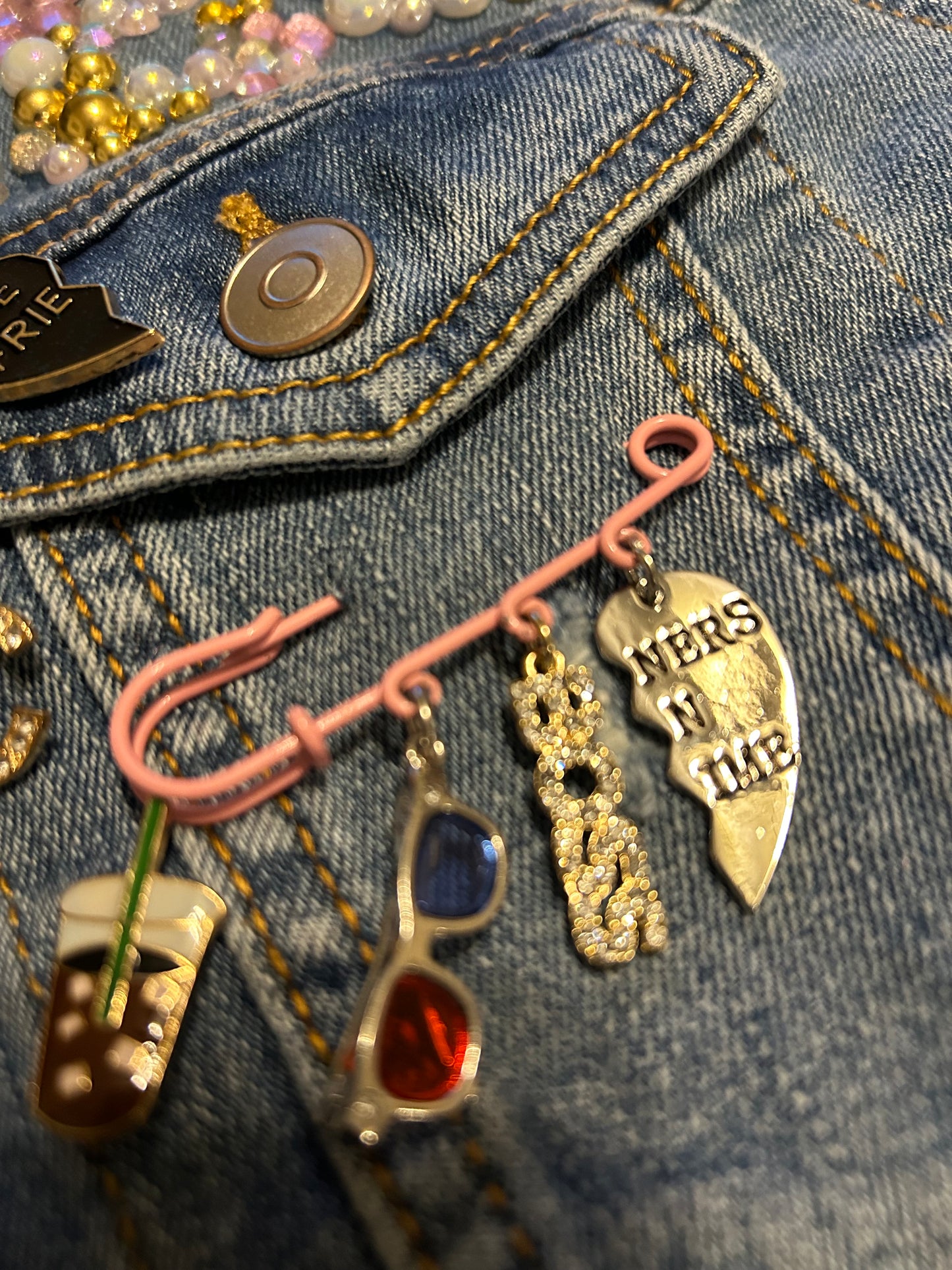REP YOUR BIZ DENIM JACKET