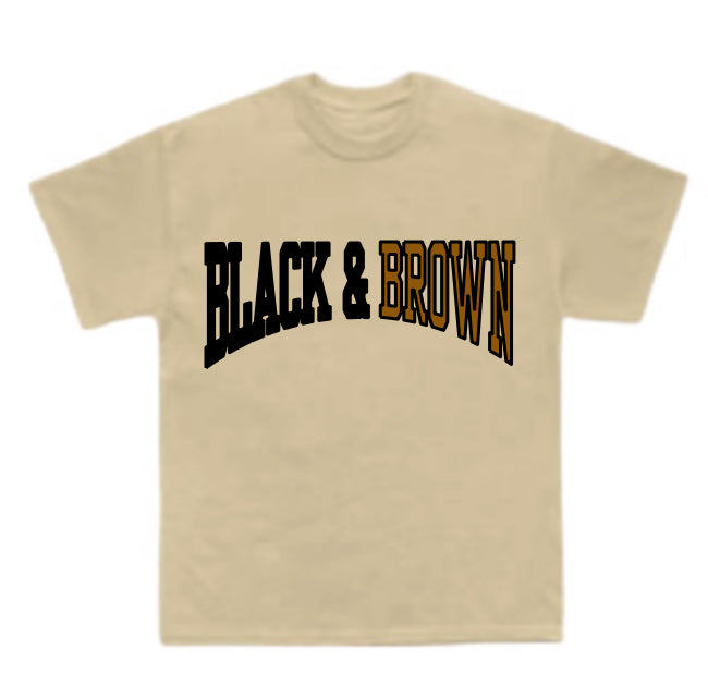 BLCK & BRWN UNIVERSITY TEE