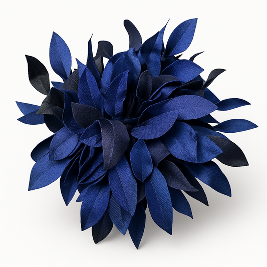 Royal Blue Pony Petal Scrunchie